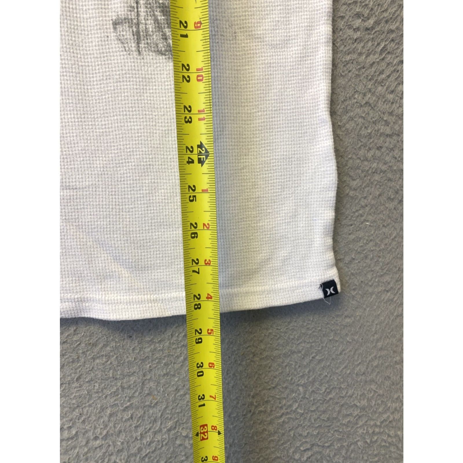 Hurley Hurley Long Sleeve Thermal T-Shirt Men’s Size M White Regular Fit Classic Clothing Size US M / EU 48-50 / 2 - 5 Thumbnail