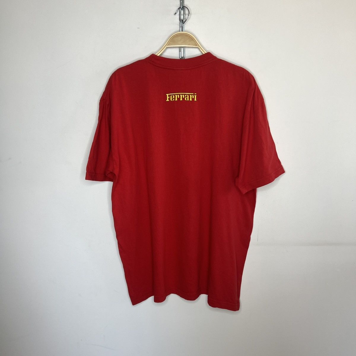 Ferrari Ferrari Logo Crest T-Shirt Racing VTG 90s Cars Size US XL / EU 56 / 4 - 2 Thumbnail