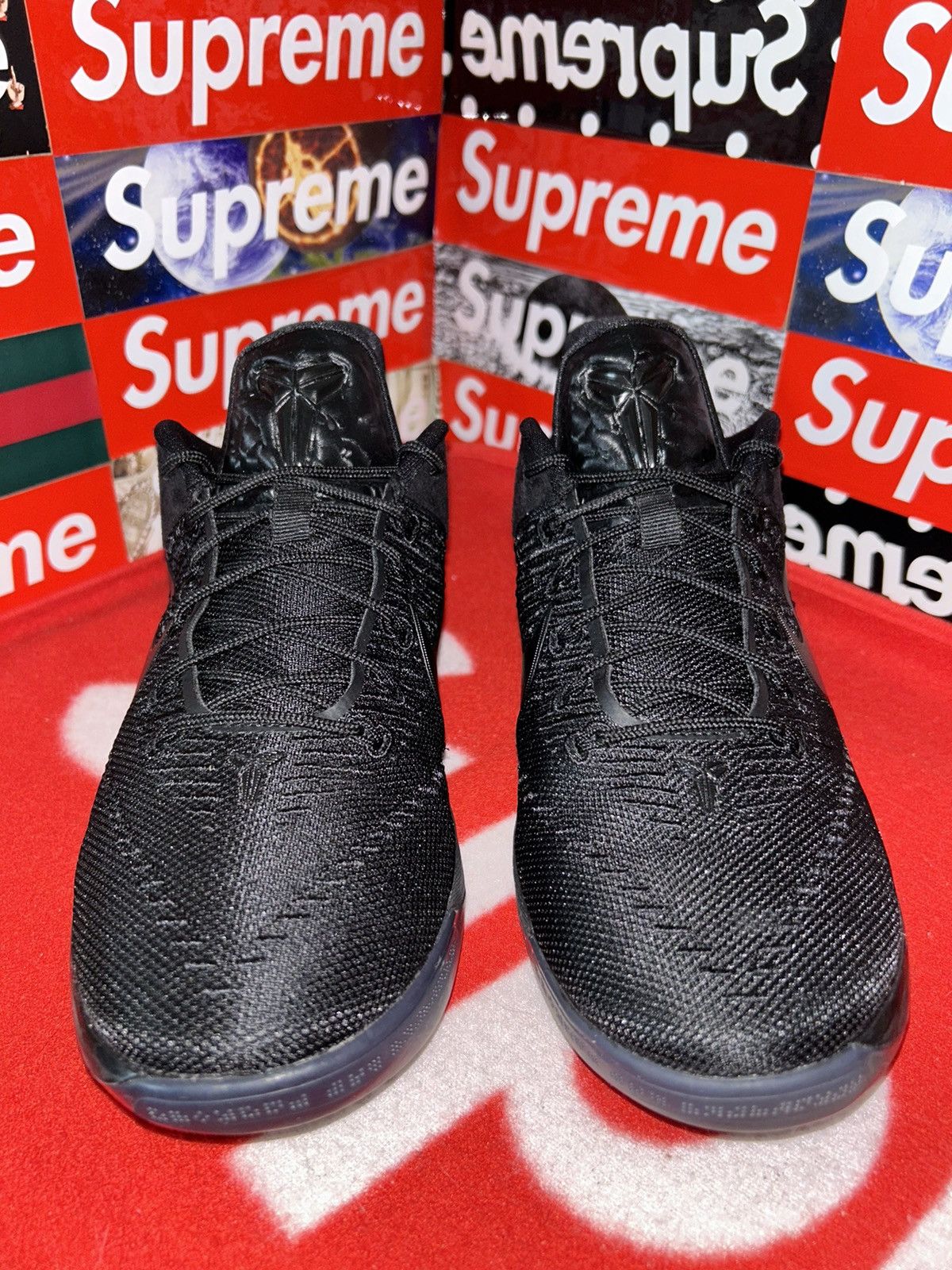 Nike Nike Kobe A.D. GS 'Triple Black' 869987-064 size 7y VNDS Size US 7 / EU 40 - 2 Thumbnail