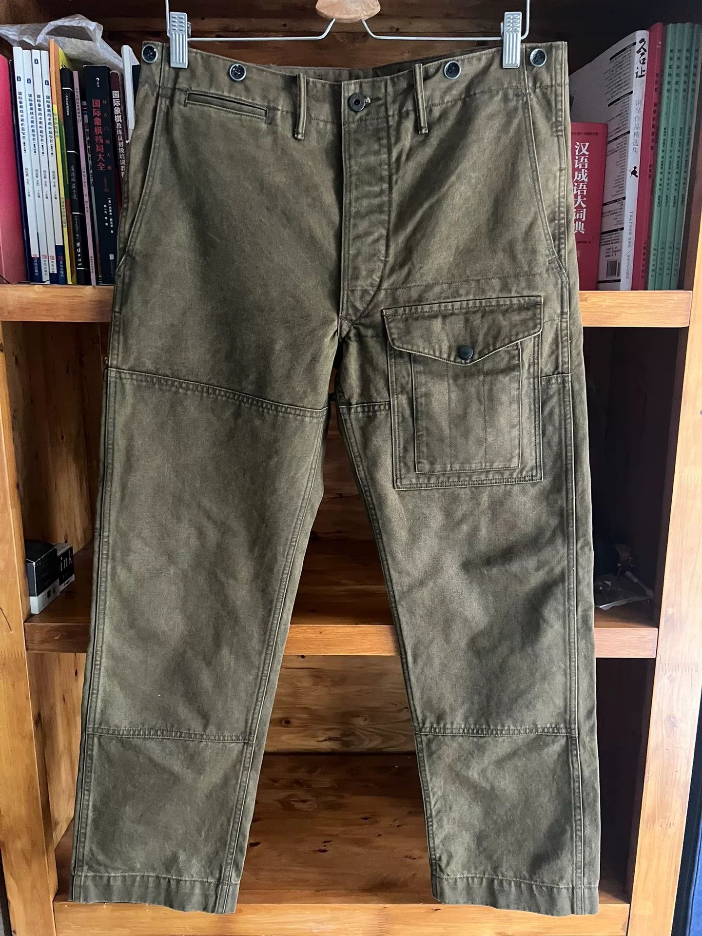 RRL Ralph Lauren vintage canvas overalls for rugged style Size US 32 / EU 48 - 1 Thumbnail