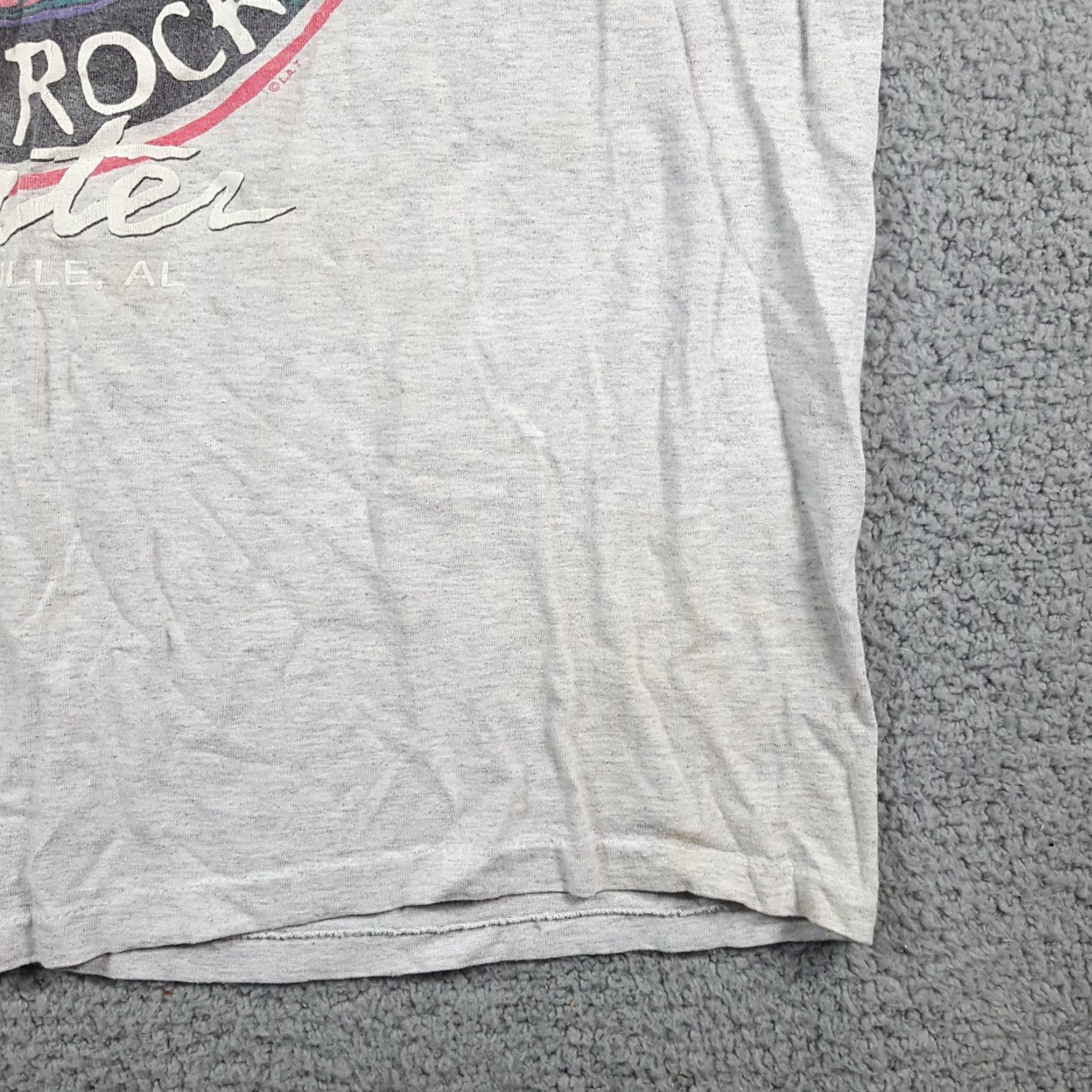 Vintage VINTAGE US Space Rocket Center Astronaut Moon T-Shirt XL Men Space Retro 90s Gray Size US XL / EU 56 / 4 - 4 Thumbnail