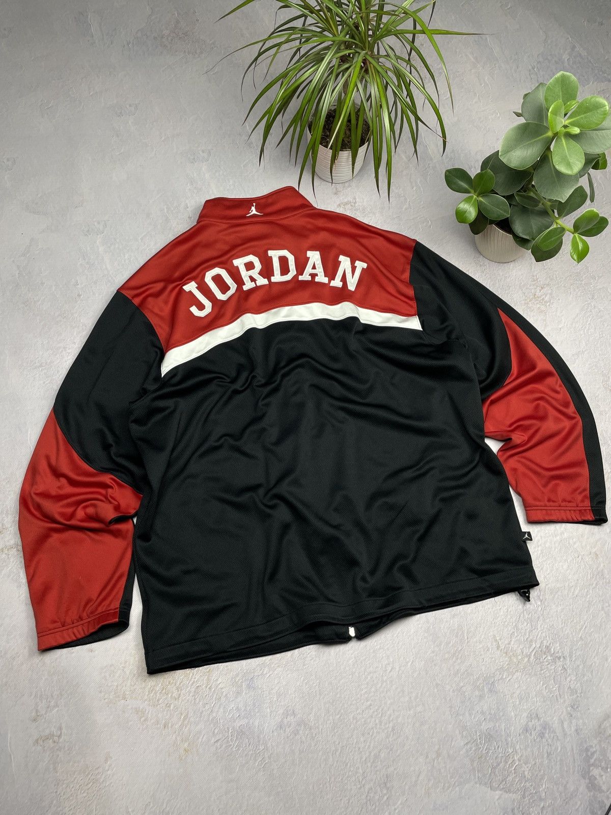 Jordan Brand Jordan Vintage Sweatshirt Jersey Zip Y2K Size US XXL / EU 58 / 5 - 2 Thumbnail