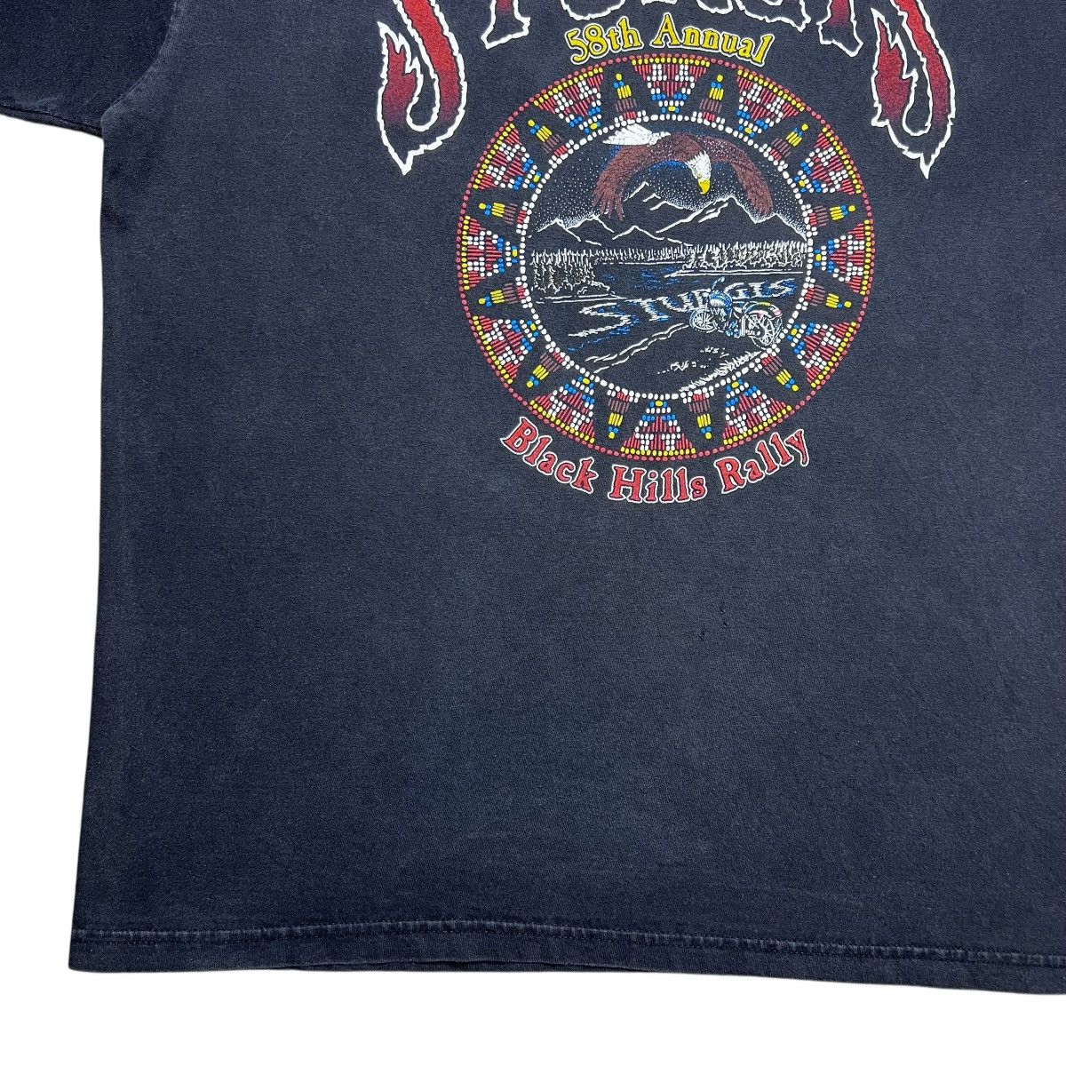 Other Vtg 1998 Sturgis 58th Annual Black Hills Rally Eagle T-Shirt Size US XL / EU 56 / 4 - 7 Thumbnail