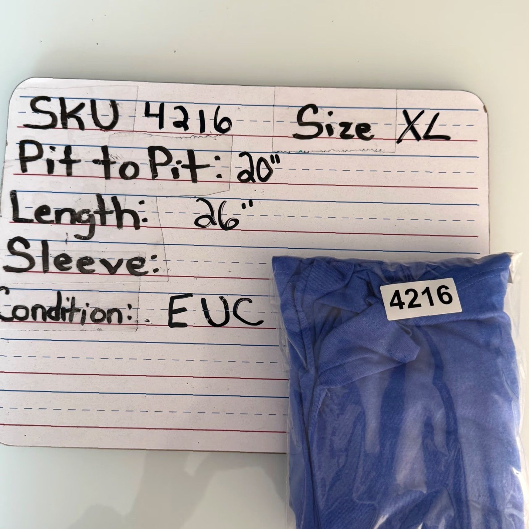Nike Nike XL T‑Shirt Blue Dri-FIT Scoop Neck Short Sleeve Activewear EUC Size XL / US 12-14 / IT 48-50 - 8 Thumbnail