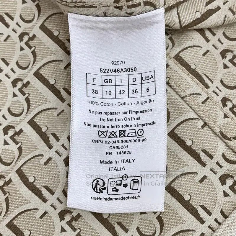 Dior Dior Women's Cream Hooded Jacket . Size S / US 4 / IT 40 - 8 Thumbnail