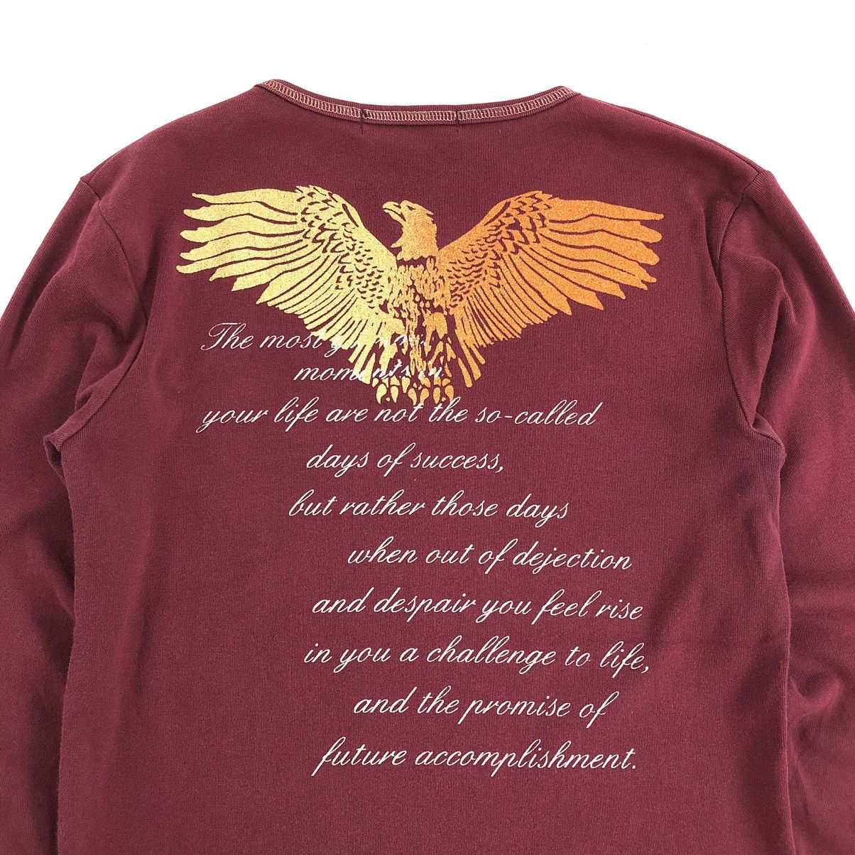 If Six Was Nine × Japanese Brand × Le Grande Bleu (L.G.B.) PlacePlan Poem Gothic Punks Grunge LongSleeve Ifsixwasnine Size US L / EU 52-54 / 3 - 14 Thumbnail