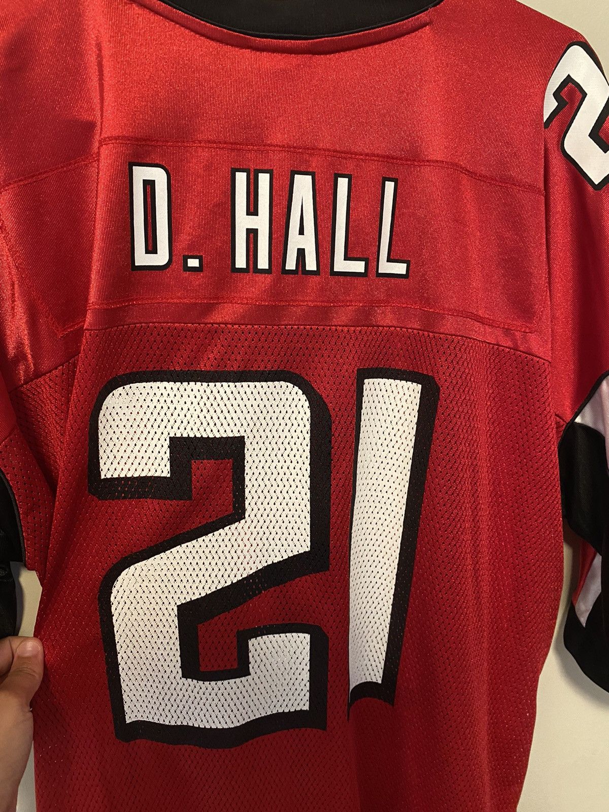 NFL Vintage NFL Deangelo Hall Authentic Atlanta Falcons Jersey Size US XXL / EU 58 / 5 - 14 Thumbnail