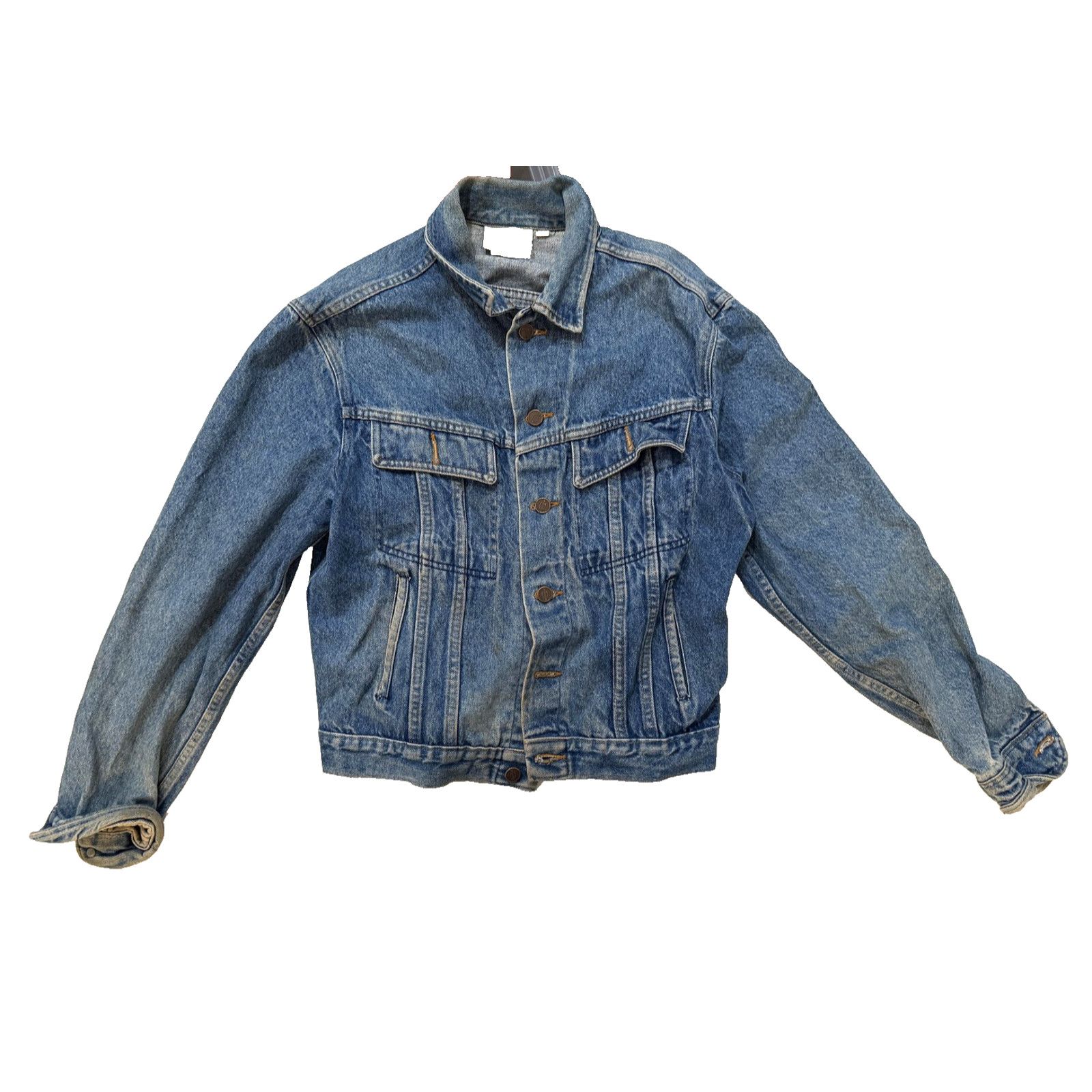 Vintage Dickies Denim Jacket Womens MED Made USA 80s