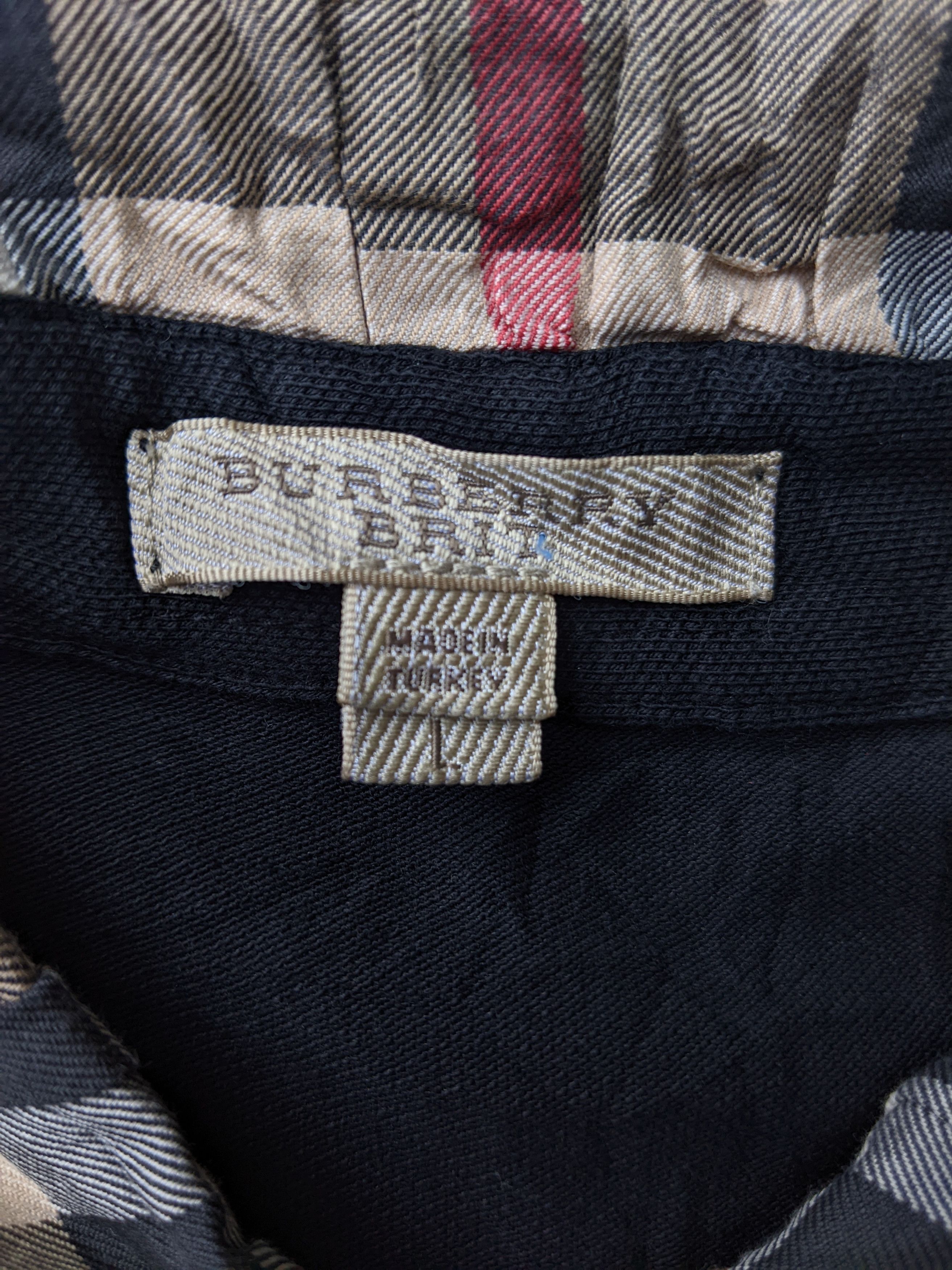 Burberry Burberry Brit Nova Check Collar Size L / US 10 / IT 46 - 2 Thumbnail