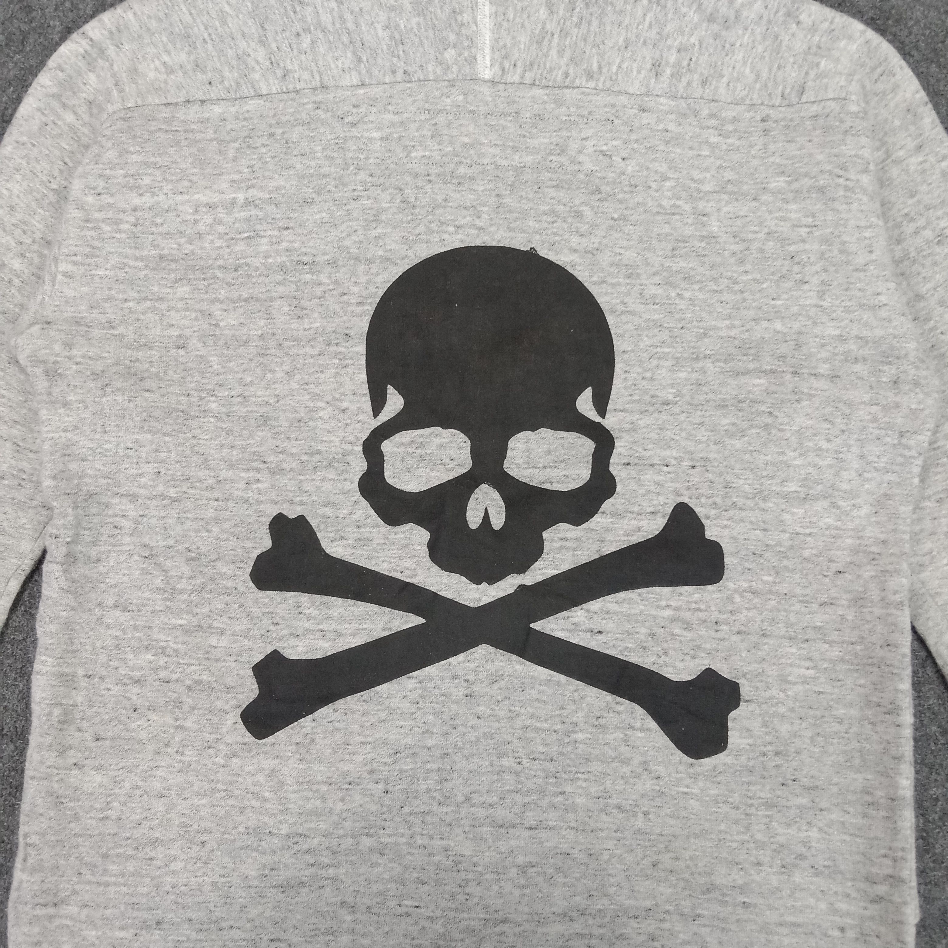 Japanese Brand × Vintage Skulls Japanese Punk Style Custom Art Hoodies Size US XS / EU 42 / 0 - 2 Thumbnail