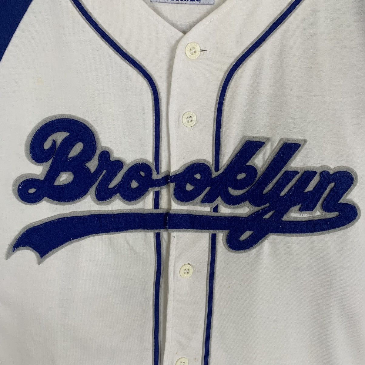 Designer × Starter × Vintage Vintage Starter Brooklyn Dodgers Baseball Shirt Size US L / EU 52-54 / 3 - 4 Thumbnail