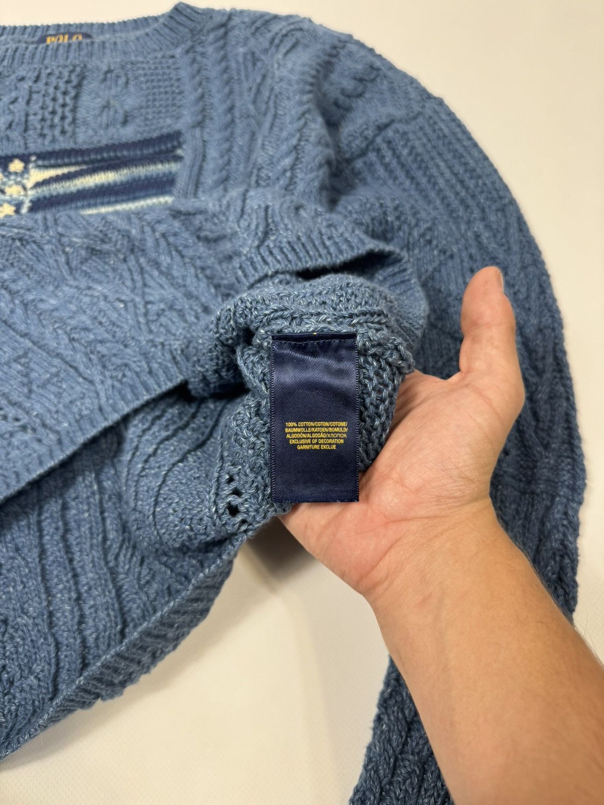 Polo Ralph Lauren Polo Ralph Lauren US Flag Knit Sweater Size M / US 6-8 / IT 42-44 - 5 Thumbnail