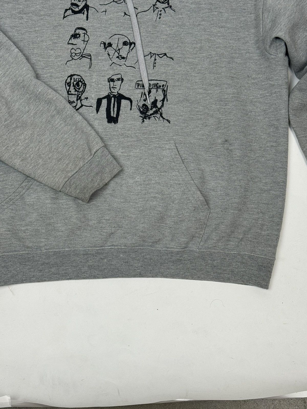 Vintage Vintage gray hoodie Size US L / EU 52-54 / 3 - 3 Thumbnail