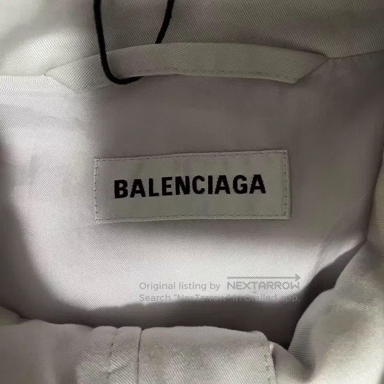 Balenciaga Balenciaga White 3B embroidered cotton padded jacket Size US XXS / EU 40 - 3 Thumbnail