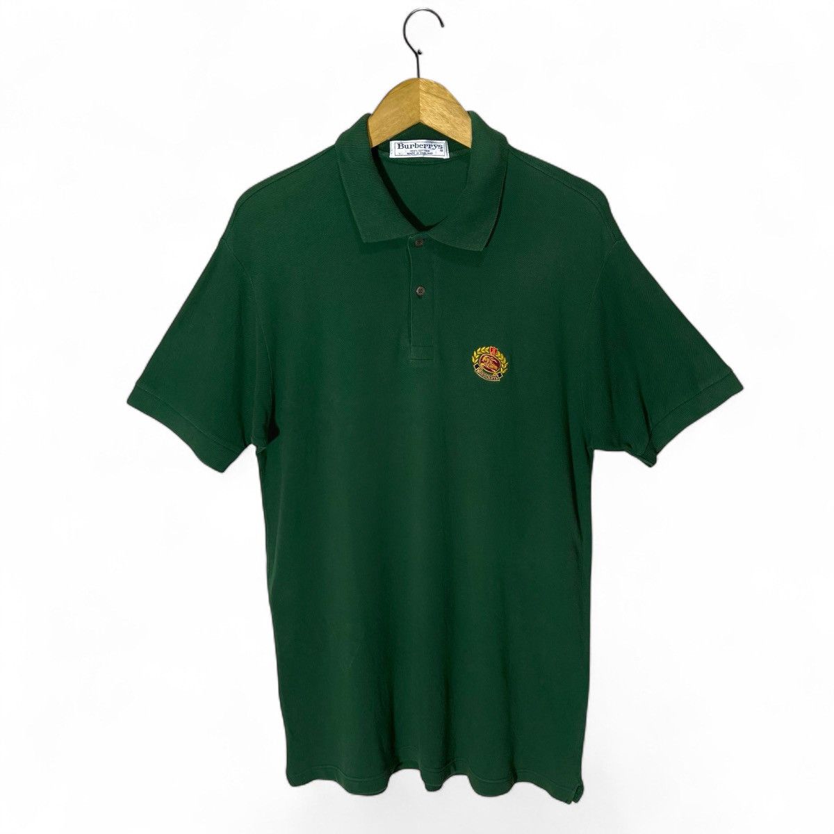 Burberry Burberry Polo Shirts British Green Size US L / EU 52-54 / 3 - 1 Thumbnail