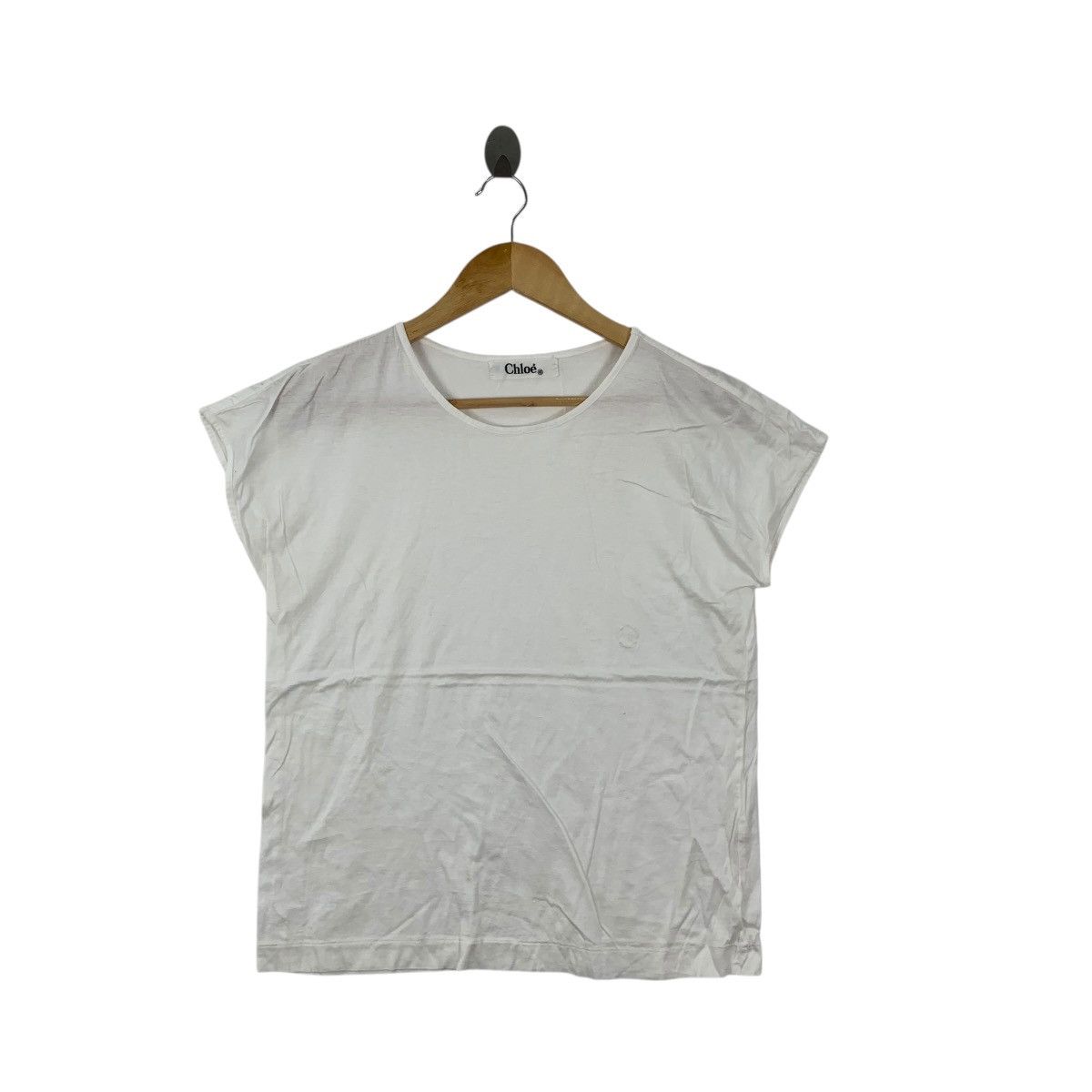 Chloe Vintage CHLOE STELLA MCCARTNEY Era Minimalist Tee Shirt Top Size S / US 4 / IT 40 - 3 Thumbnail