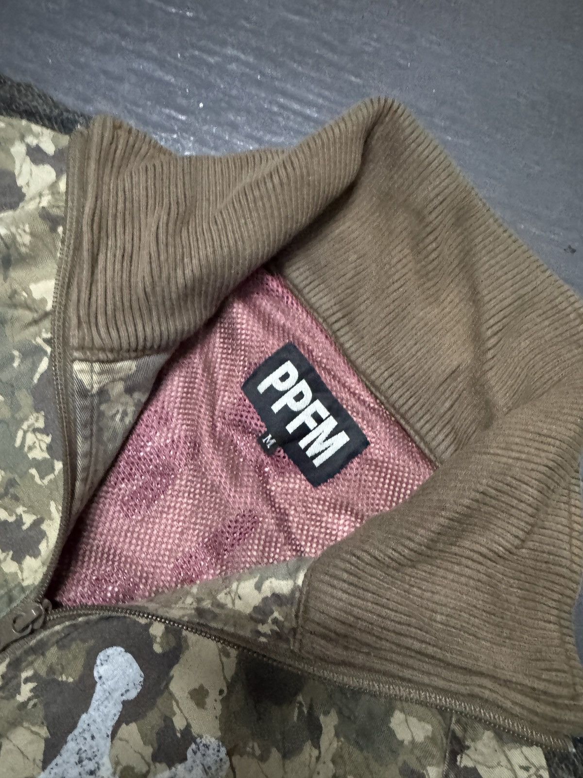 PPFM PPFM CAMO BIKERS JACKET Size US M / EU 48-50 / 2 - 3 Thumbnail