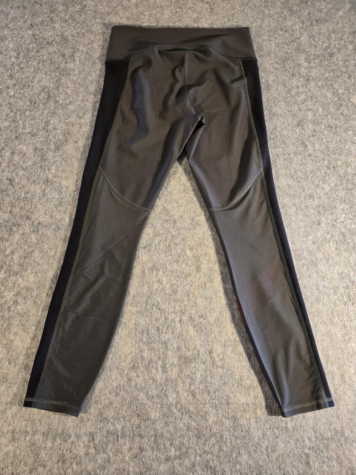 Under Armour UA Project Rock Compression Mesh Leggings Grey Brahma Bull L Size 36" / US 14 / IT 50 - 2 Thumbnail