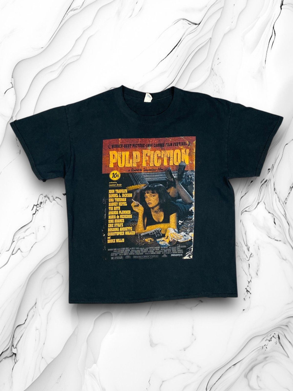 Vintage Vintage Pulp Fiction Miramax USA American Crime Film y2k og Size US L / EU 52-54 / 3 - 1 Thumbnail