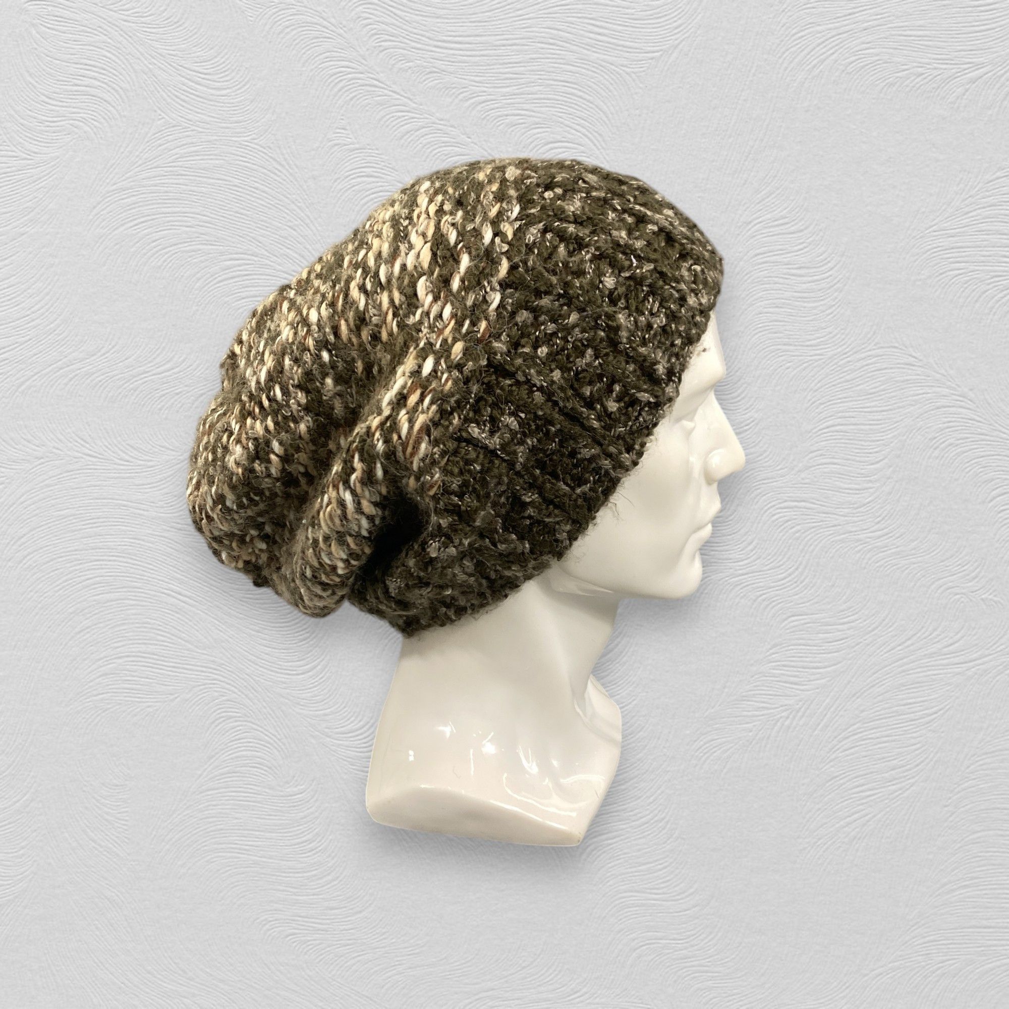 Japanese Brand Slouchy Knitted Beanie Hat -BN882 Size ONE SIZE - 4 Thumbnail