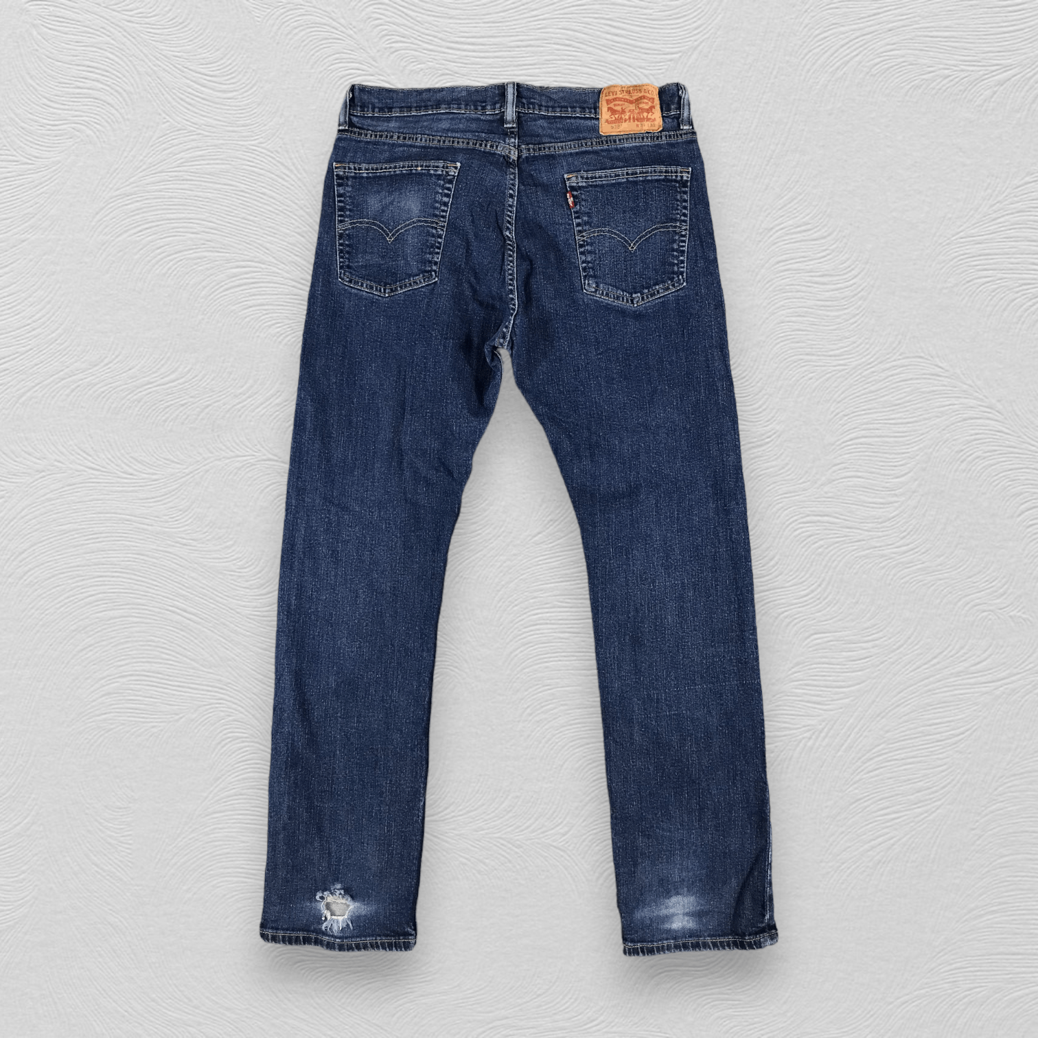 Levi's Vintage Levis 513 Jeans Blue Wash Denim KJ1070 Size US 34 / EU 50 - 2 Thumbnail