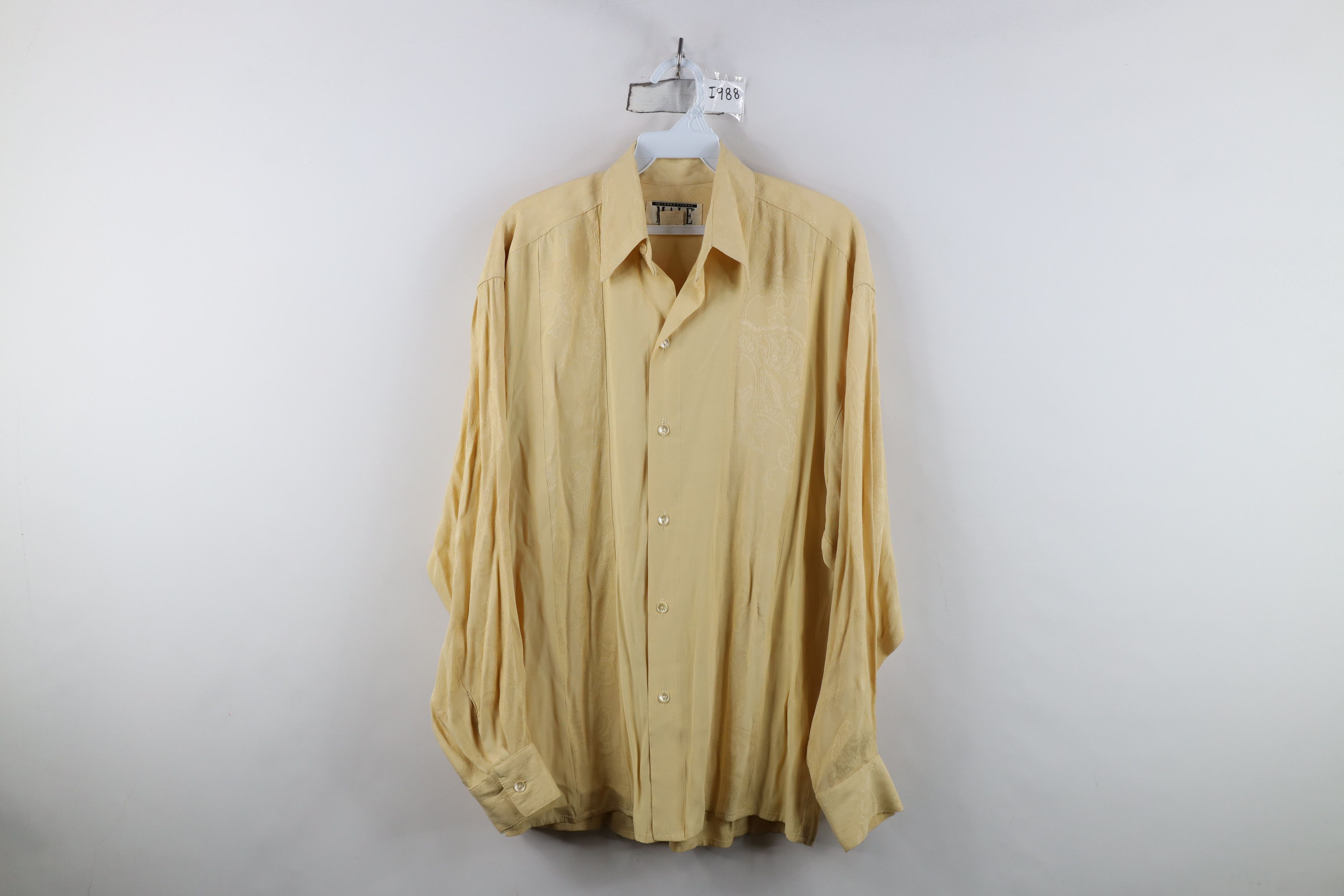 Vintage Vintage 90s Streetwear Paisley Baggy Button Shirt USA Size US S / EU 44-46 / 1 - 1 Thumbnail