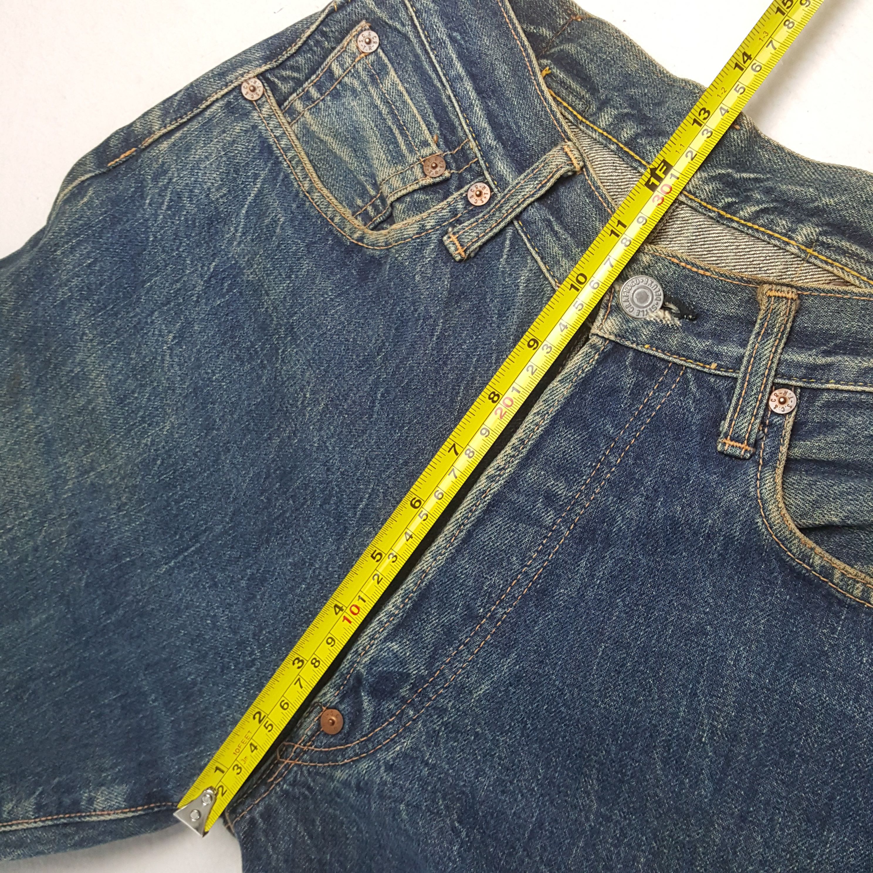 Evisu Vintage Evis Japanese Brand Daicock Custom Style Jeans RR11 Size US 26 / EU 42 - 8 Thumbnail