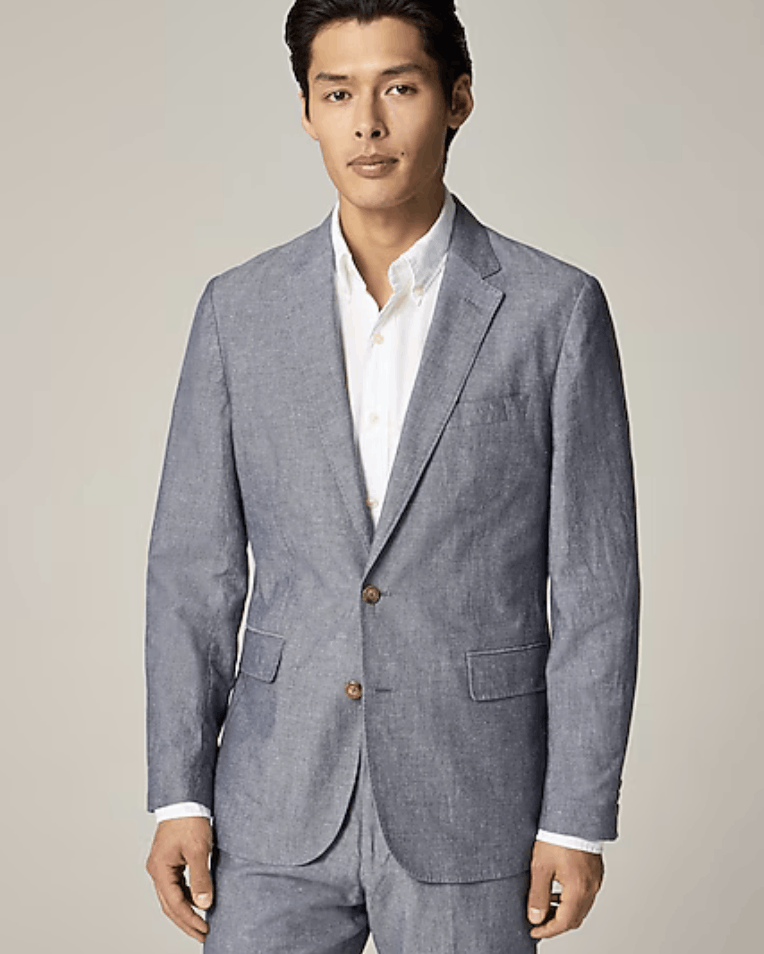J.Crew Lundlow Linen Slim Size 40R - 1 Thumbnail