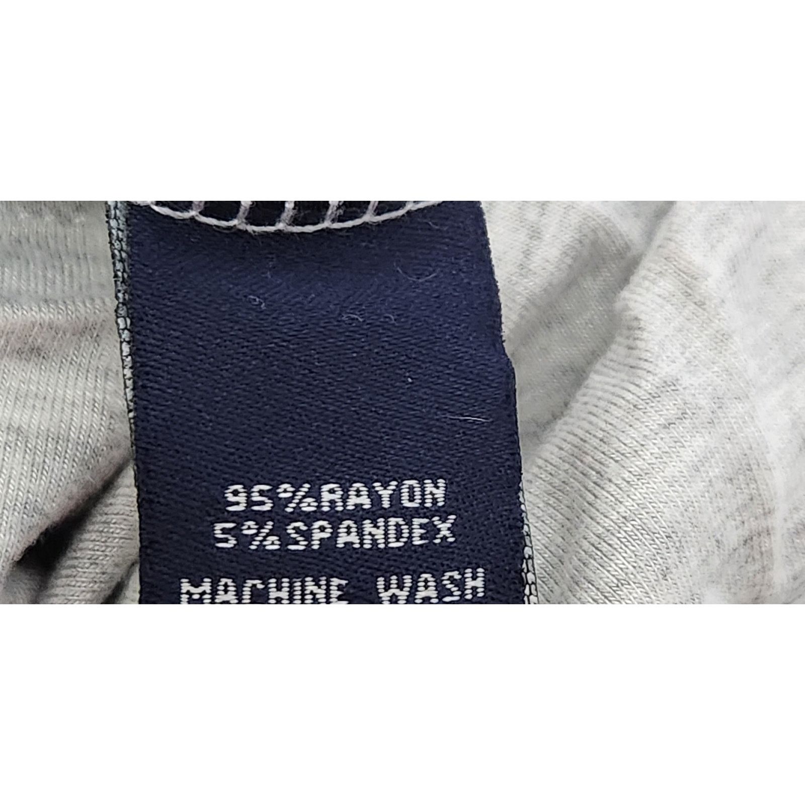 Other Terre Bleue Gray Heathered Short Sleeves Top Large Flowy Size L / US 10 / IT 46 - 5 Thumbnail