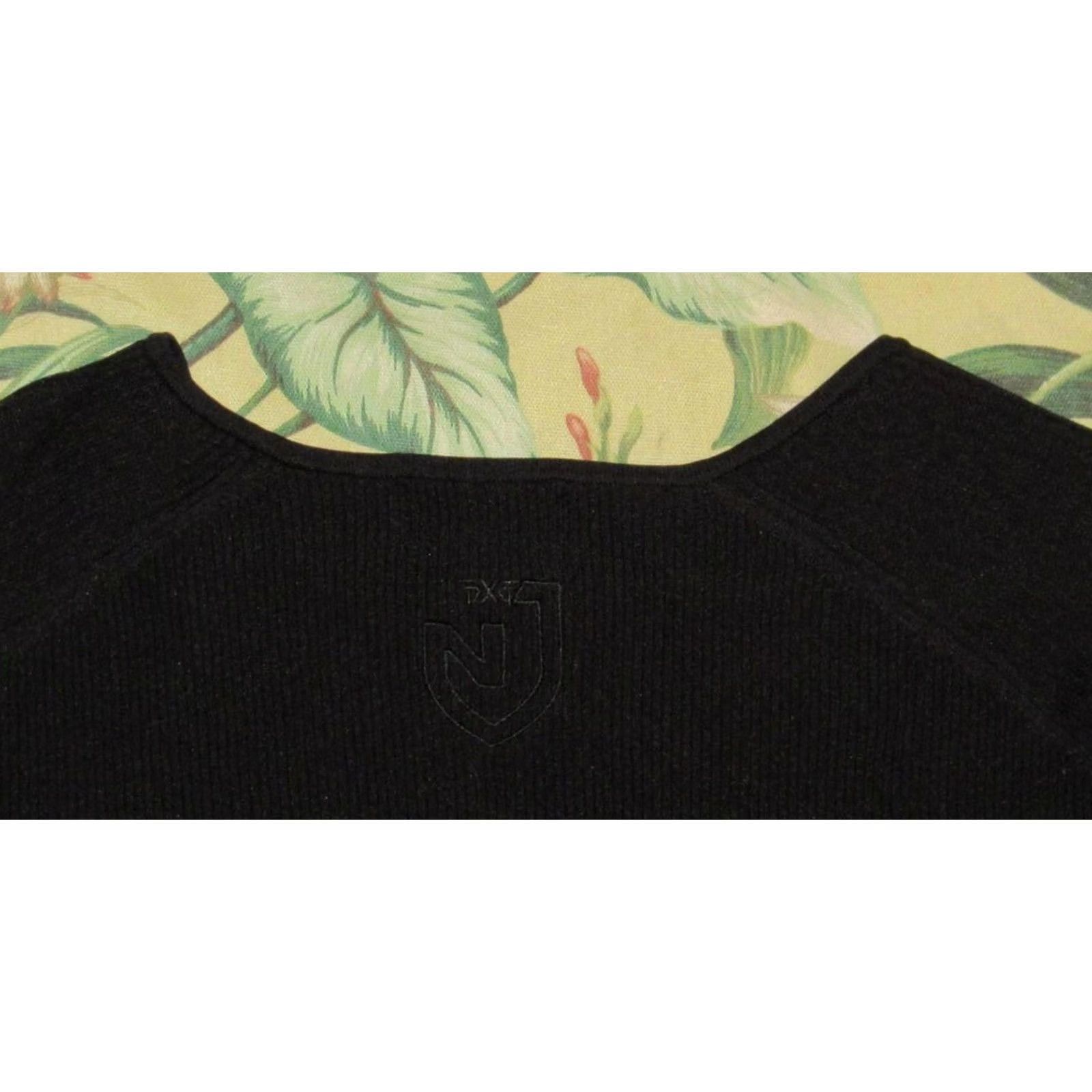 Layer 8 PXG X NJ Long Sleeve Black Knitted Hybrid Base Layer Sweater 2XL Mens Size US XXL / EU 58 / 5 - 3 Thumbnail