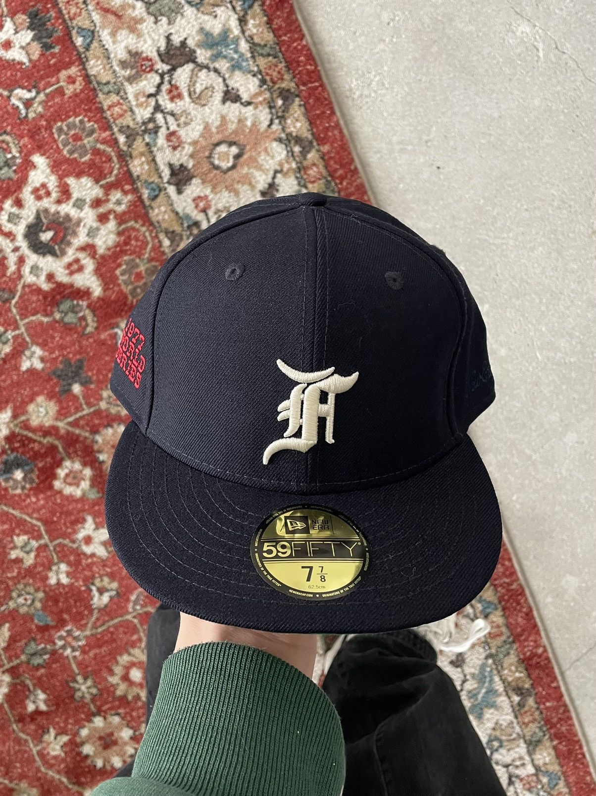 fear of god cap NEW ERA 59FIFTY 62.5cm 新 - キャップ