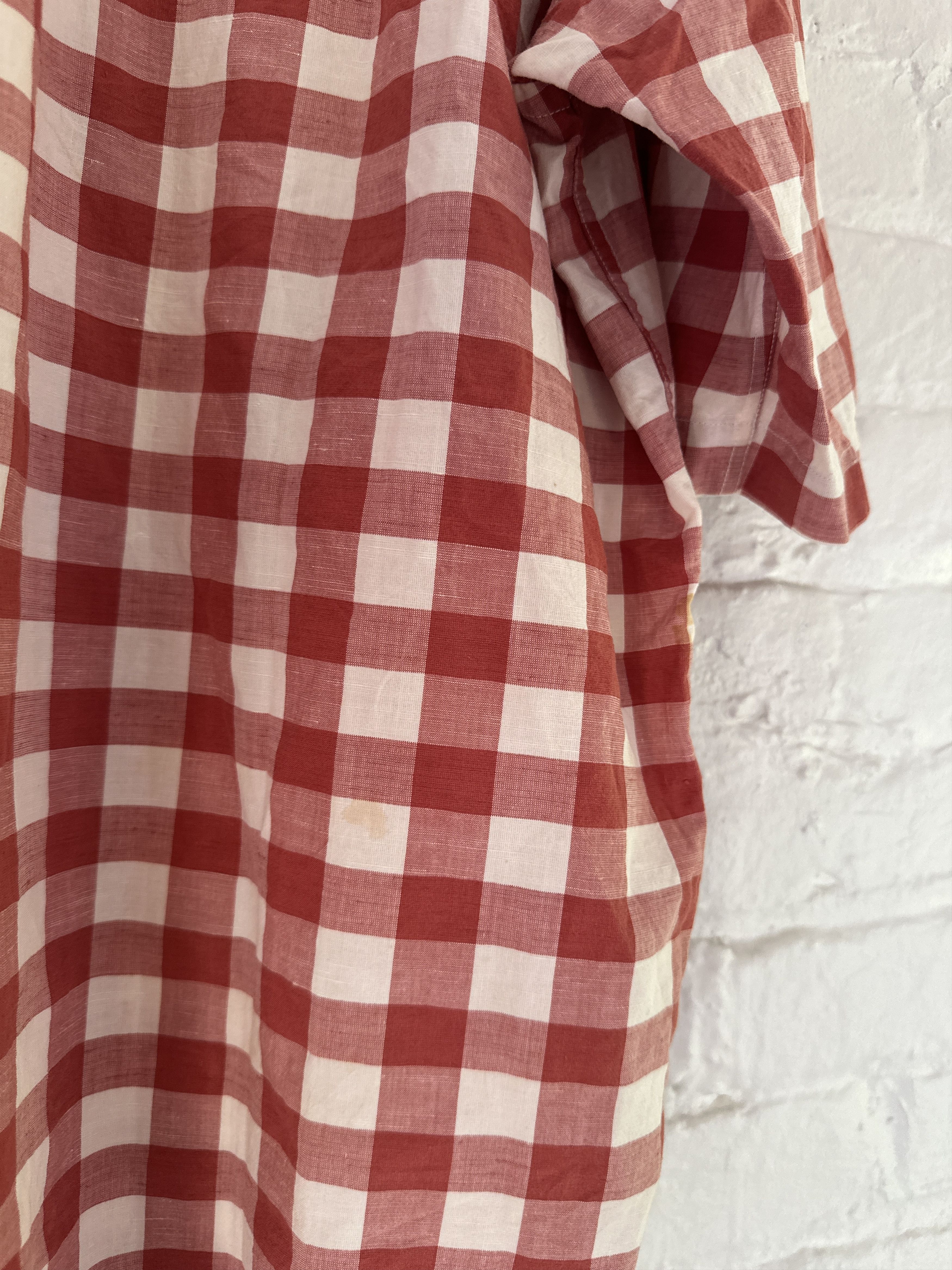 Acne Studios Acne Studios Oversized Checkered Short Sleeve Shirt Size US M / EU 48-50 / 2 - 6 Thumbnail