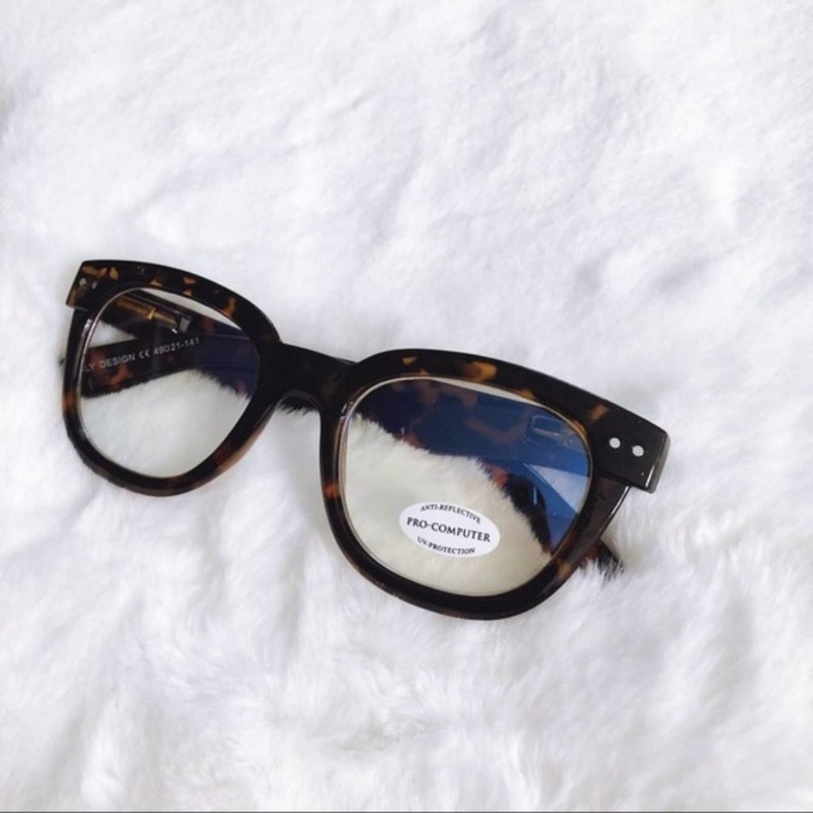 Other Ames Brown Computer Blue Light Glasses Size ONE SIZE - 6 Thumbnail