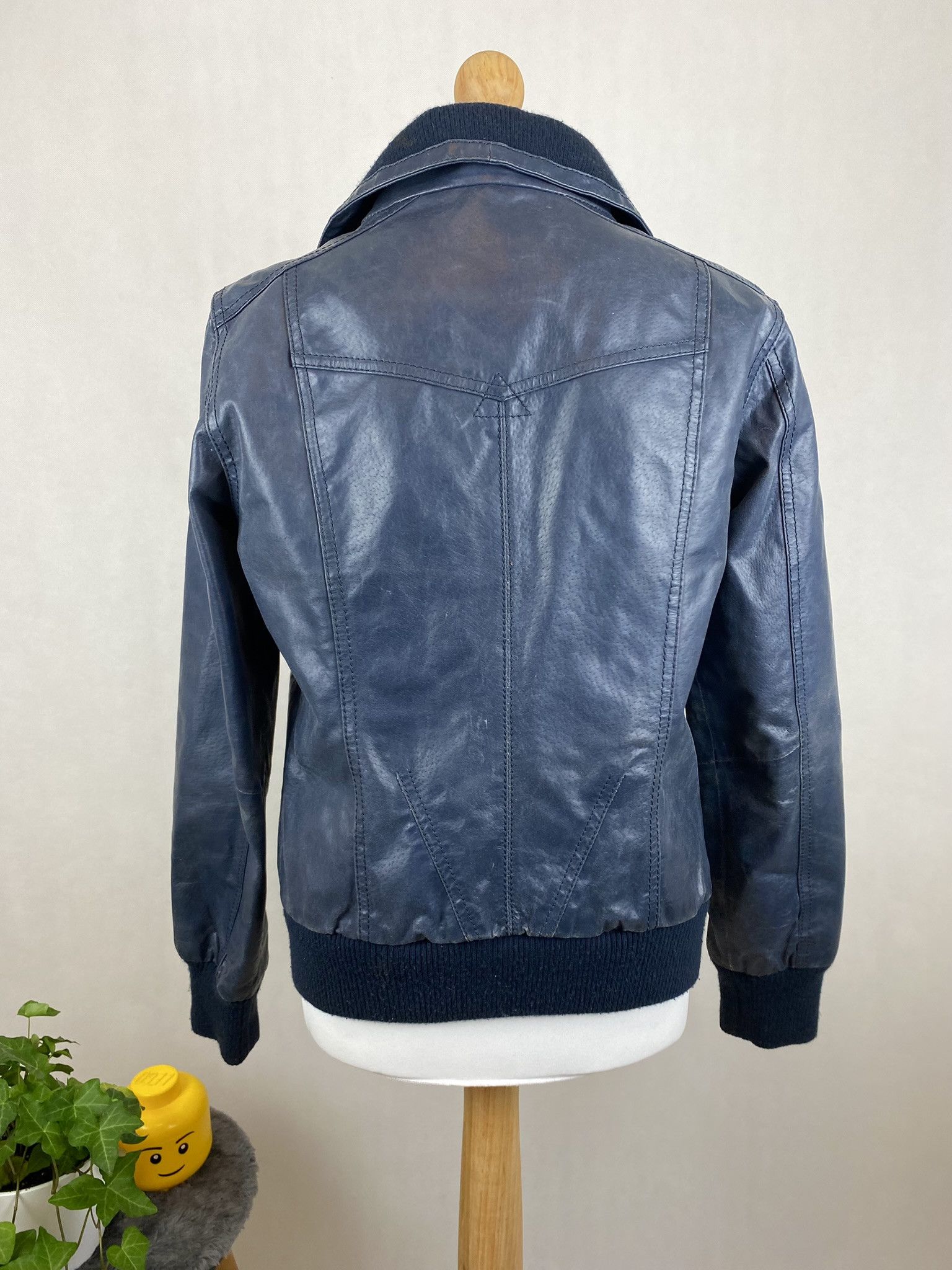 Genuine Leather × Vintage real leather jacket snake skin vintage vera pelle Size L / US 10 / IT 46 - 12 Thumbnail