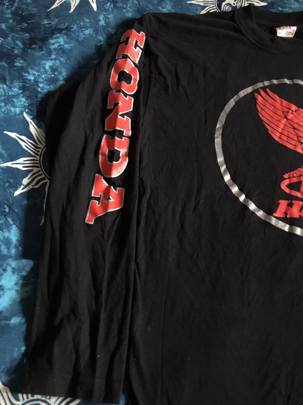 Honda Vintage 90s Honda Long sleeve Streetwear Tshirt Size US M / EU 48-50 / 2 - 3 Thumbnail
