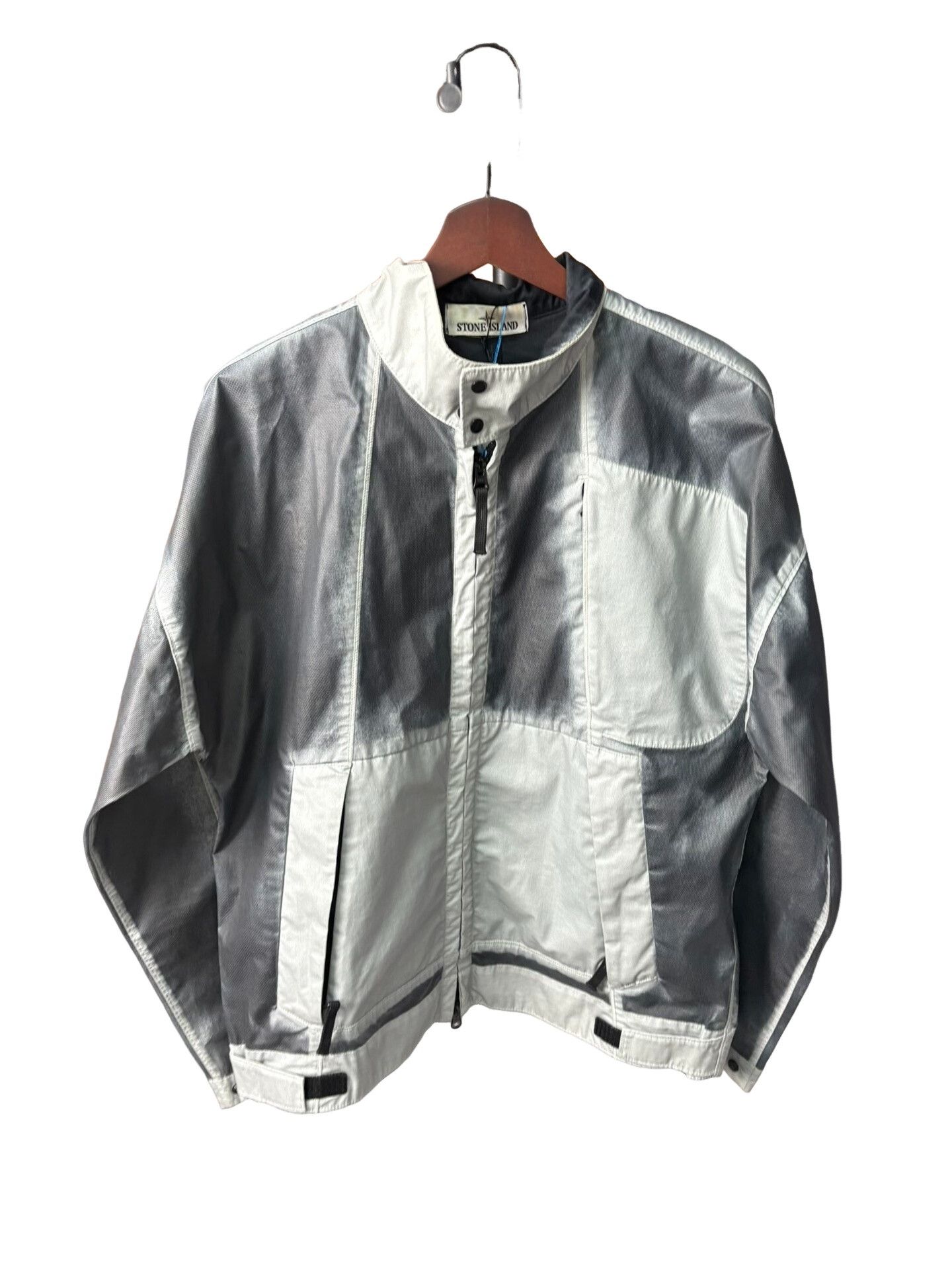 Stone Island Stone Island Hand-Sprayed Mussola Gommata Jacket Size S Size US S / EU 44-46 / 1 - 1 Thumbnail