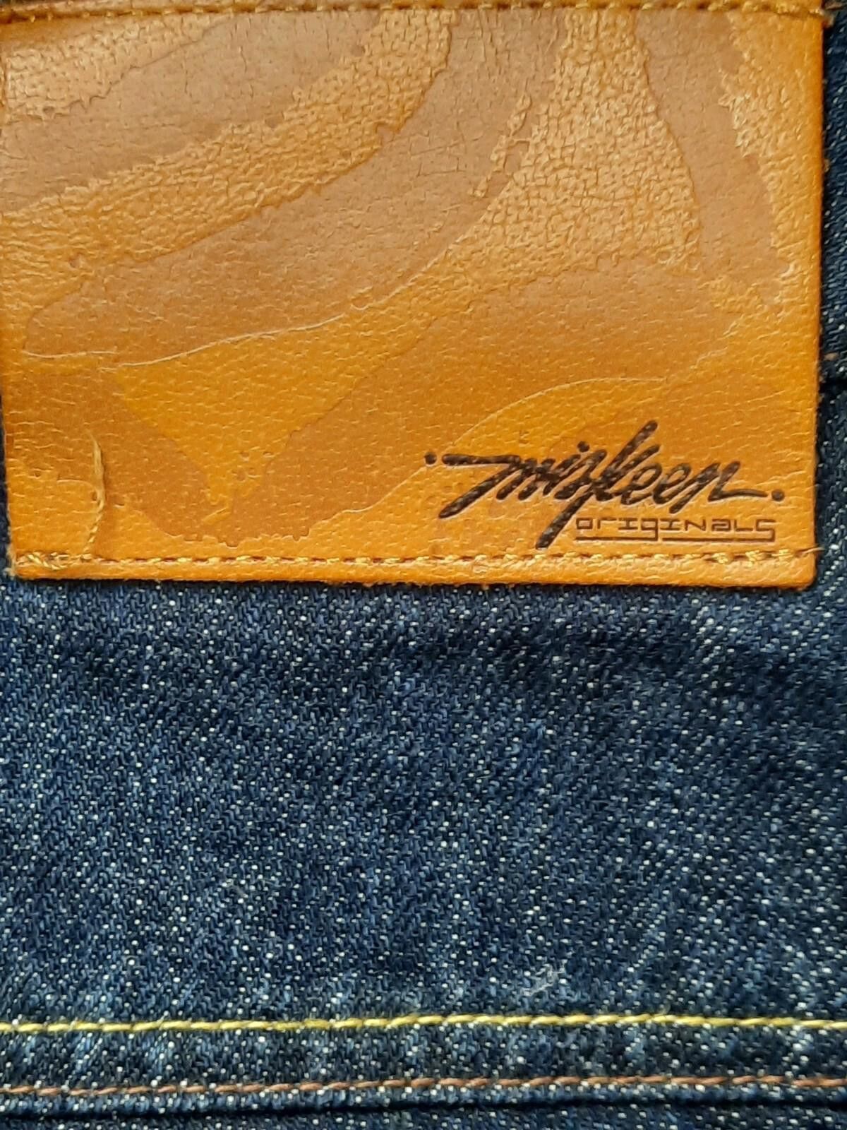 Other Miskeen Baggy 44X33 Selvedge Leather Trim Skater Jeans NWOT Size US 44 / EU 60 - 2 Thumbnail