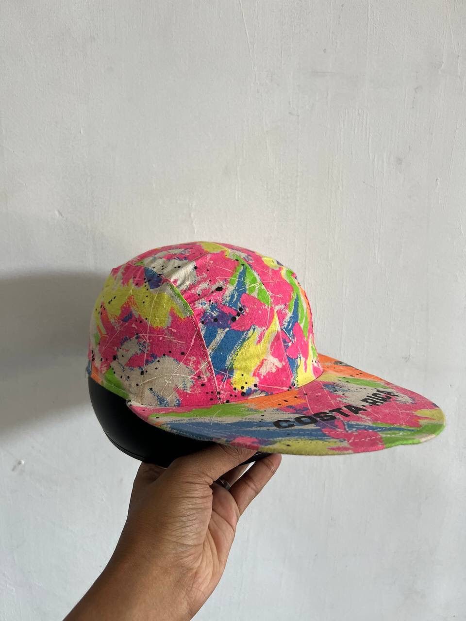 Vintage Vintage Costa Rica Painted Archive 5 Panel Hat Size ONE SIZE - 1 Thumbnail