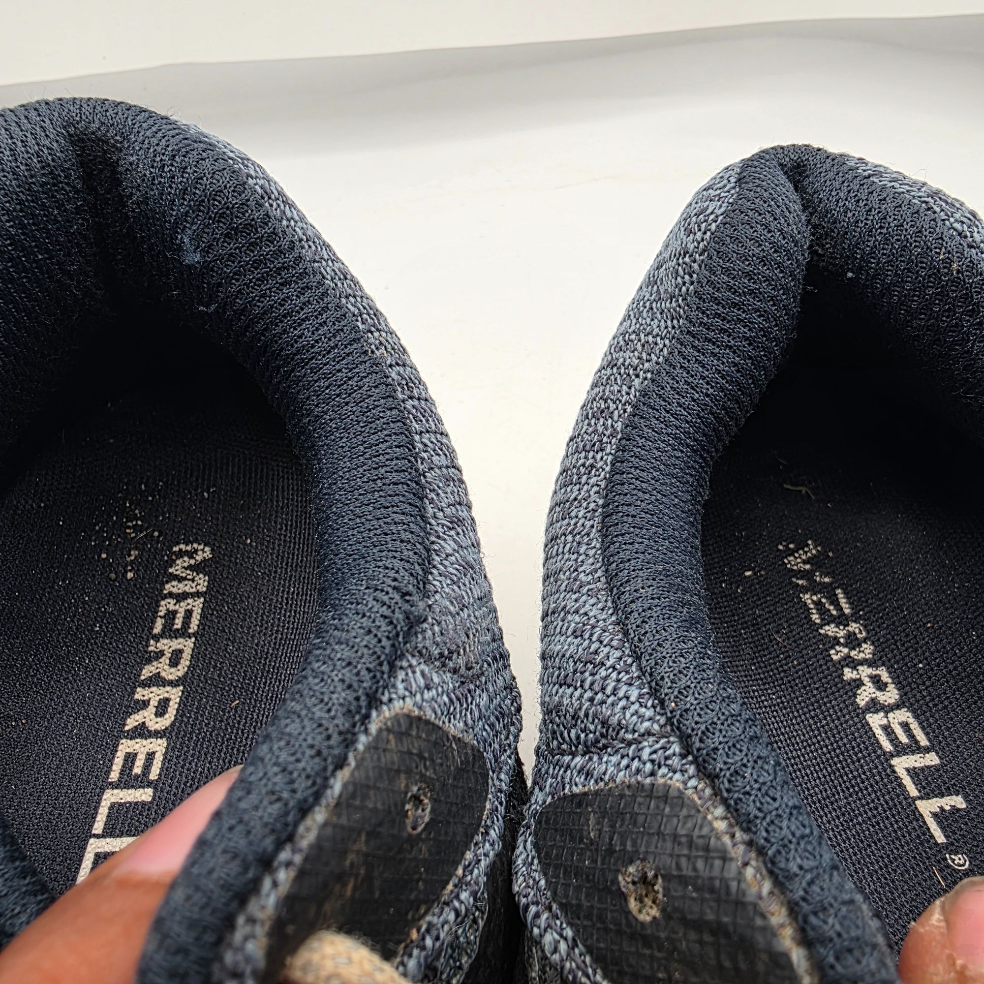 Merrell Merrell Antora 2 Womens Size 7 Gray Blue Yellow Trail Shoes Size US 7 / IT 37 - 7 Thumbnail