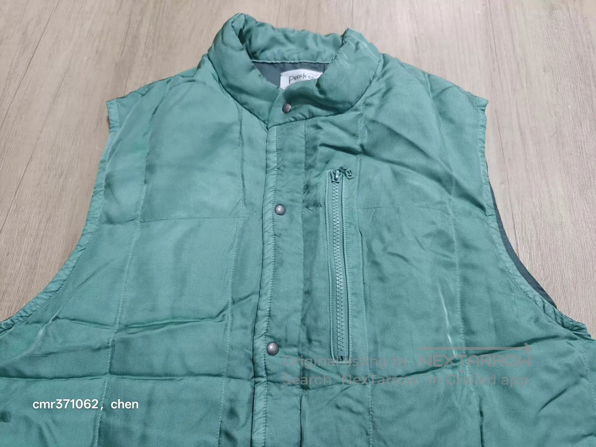 Visvim Green Quilted Puffer Vest. Size US L / EU 52-54 / 3 - 2 Thumbnail