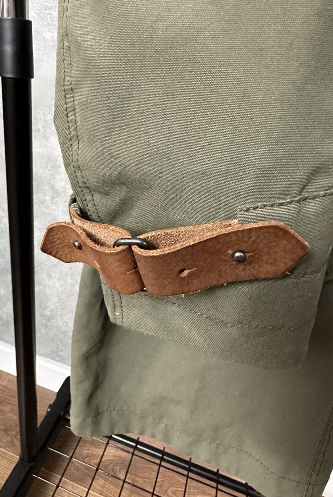 Vintage Benedetta Novi Leather Belts Khaki Made in Italy Jacket Size M / US 6-8 / IT 42-44 - 16 Thumbnail