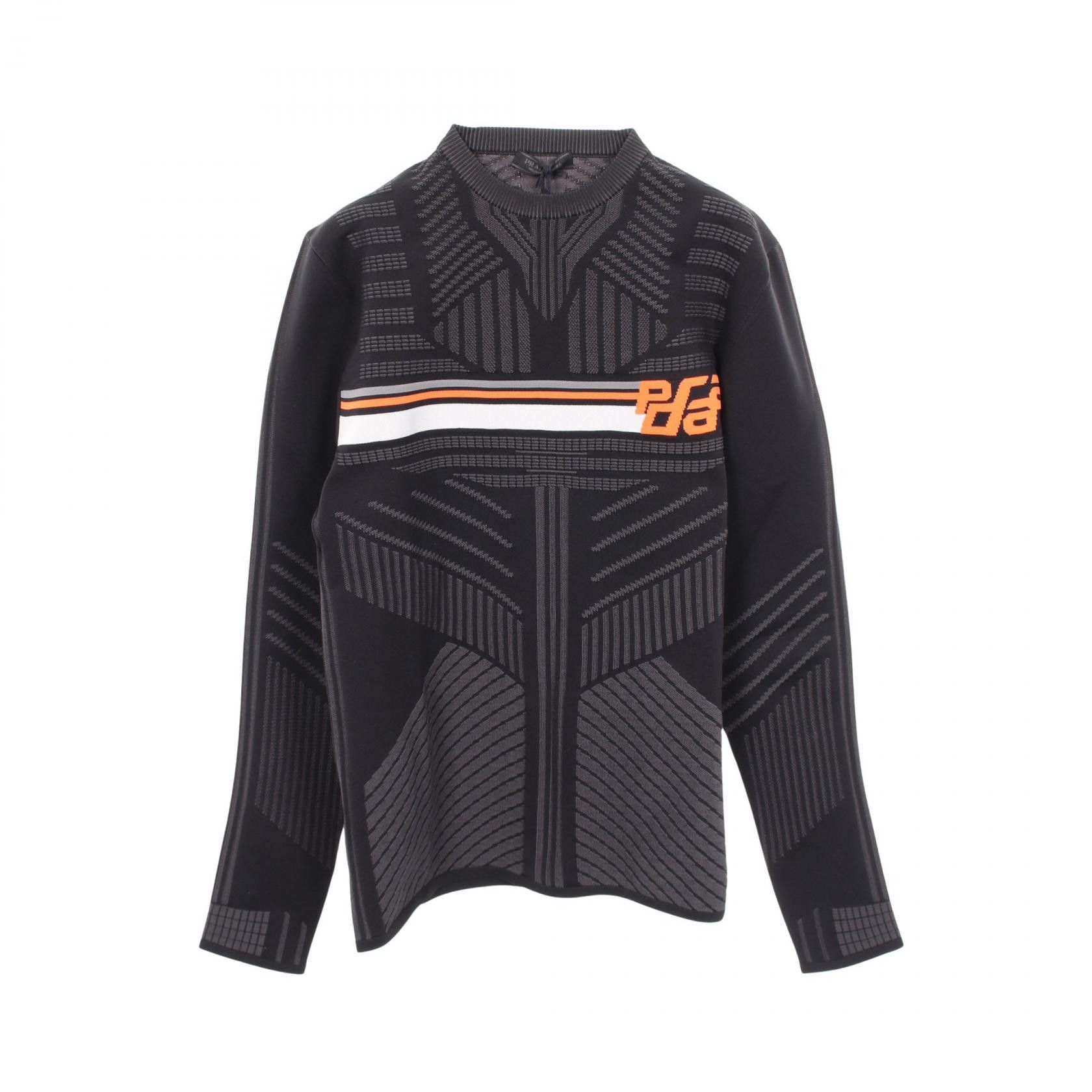 Prada Prada Prada Technical Knit Polyester Sweatshirt Textile Sweatshirts & Hoodies DUTY FREE for USA Size ONE SIZE - 1 Thumbnail