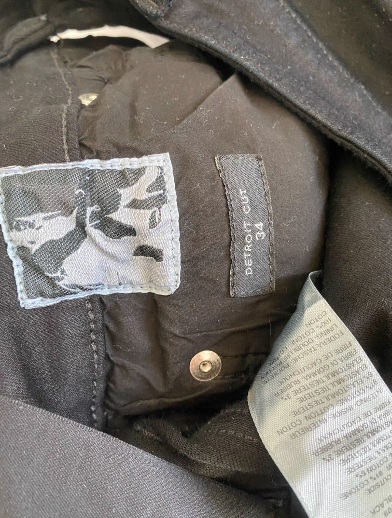 Rick Owens Rick Owens Slashed Detroit Cut Denim Jeans Size US 34 / EU 50 - 3 Thumbnail