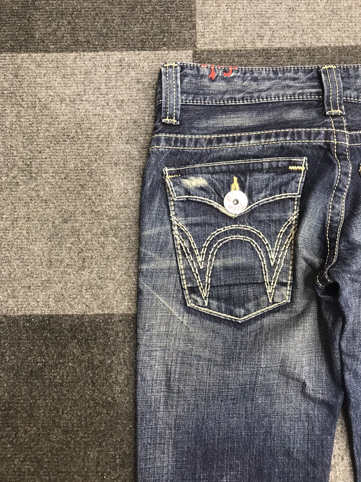Edwin Bootcut🔥EDWIN 503 Low Rise Bootcut Jeans F22 Size US 28 / EU 44 - 13 Thumbnail