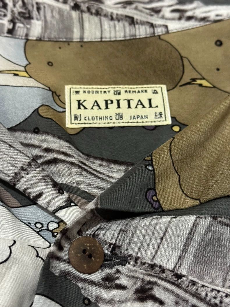 Kapital KAPITAL Cloud Print Short Sleeve Shirt Size US M / EU 48-50 / 2 - 3 Thumbnail