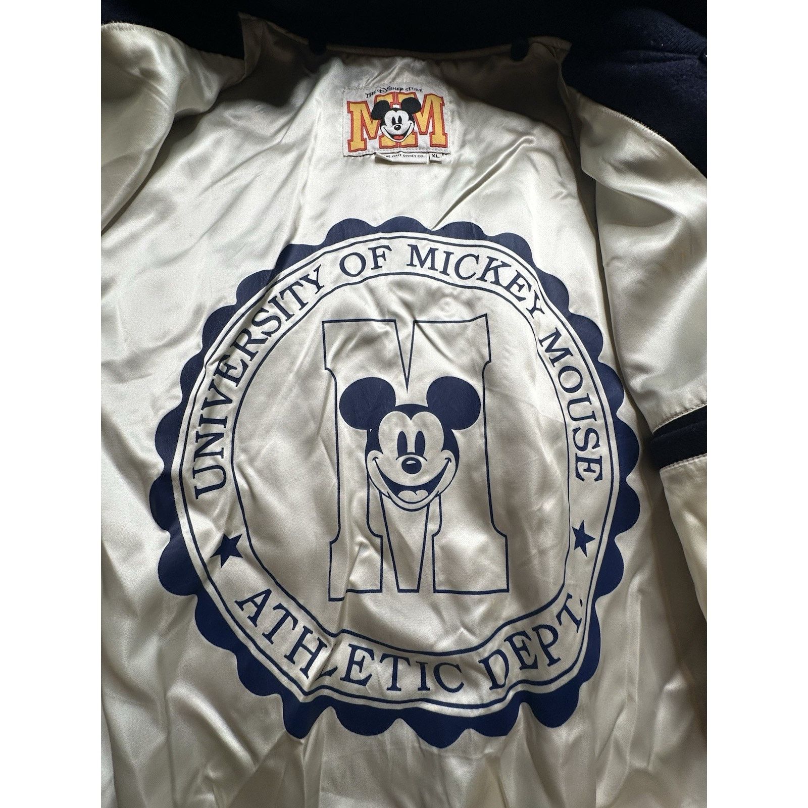 Disney VINTAGE Disney Wool Mickey Mouse Varsity Jacket Size XL Size US XL / EU 56 / 4 - 14 Thumbnail
