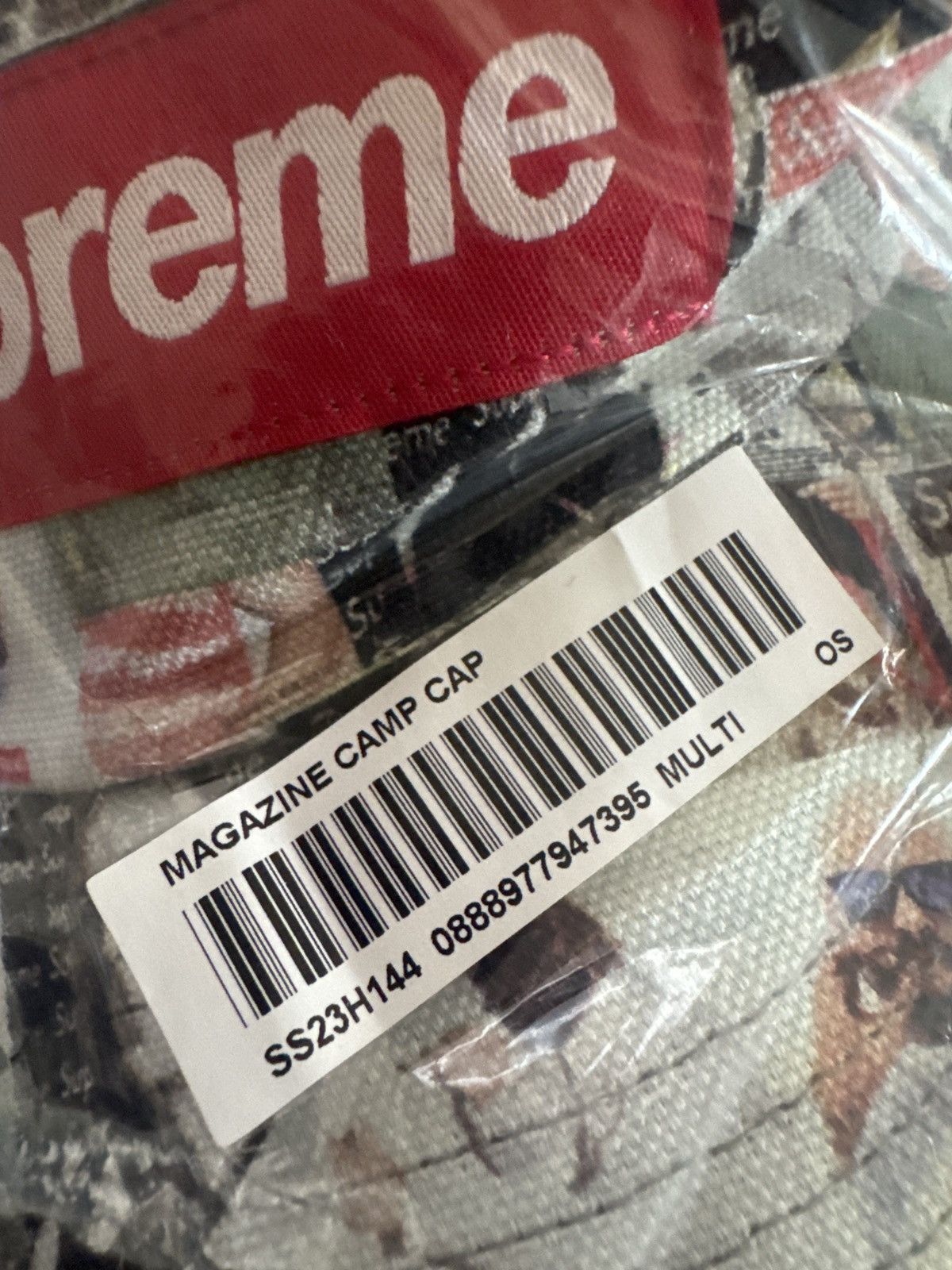 Supreme Supreme Magazine Camp Cap Size ONE SIZE - 3 Thumbnail