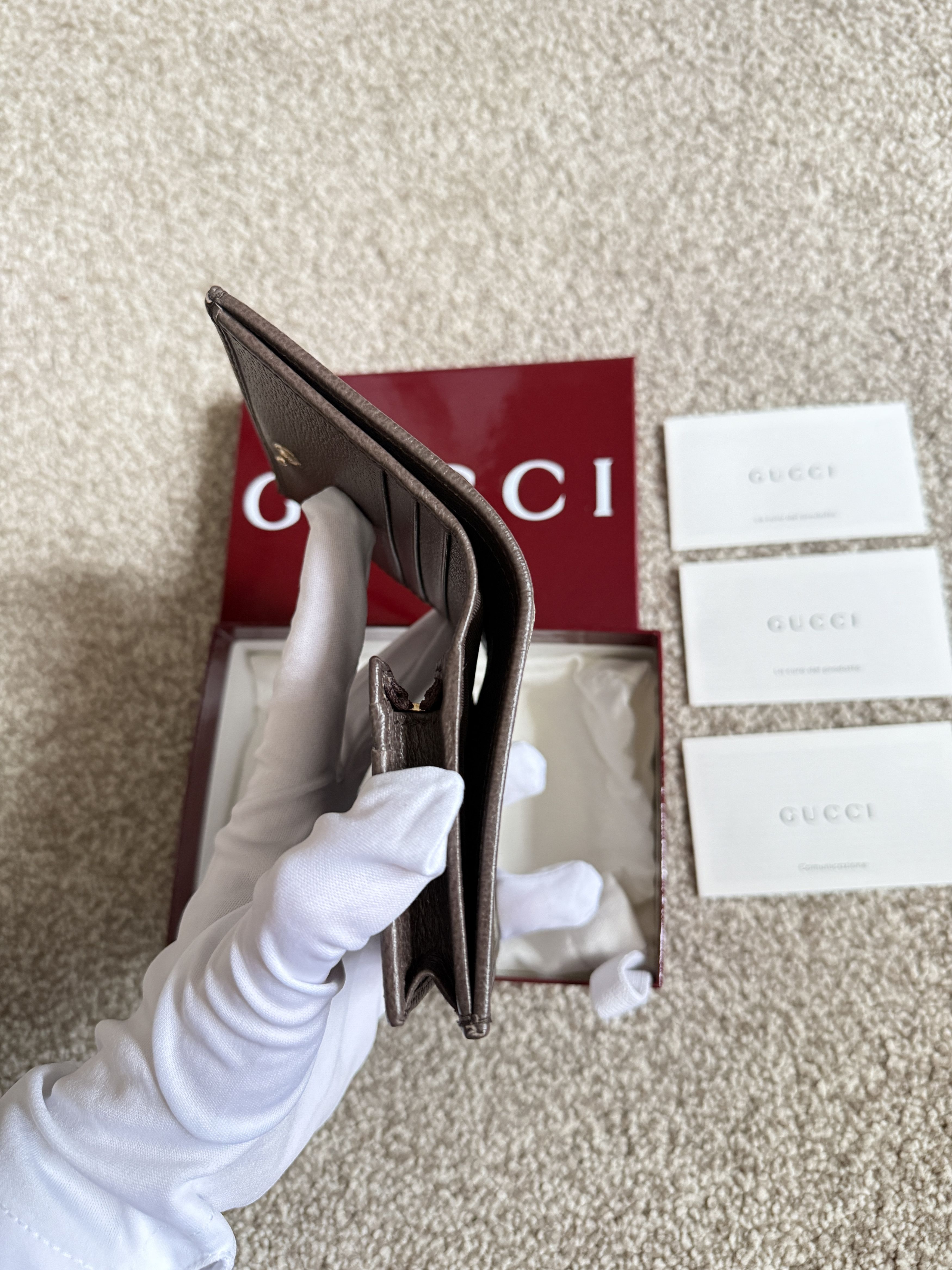 Gucci Ophidia small wallet Size ONE SIZE - 4 Thumbnail