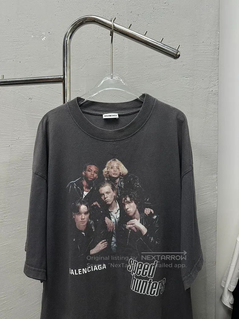 Balenciaga Balenciaga Band short-sleeve T-shirt Size US M / EU 48-50 / 2 - 2 Thumbnail