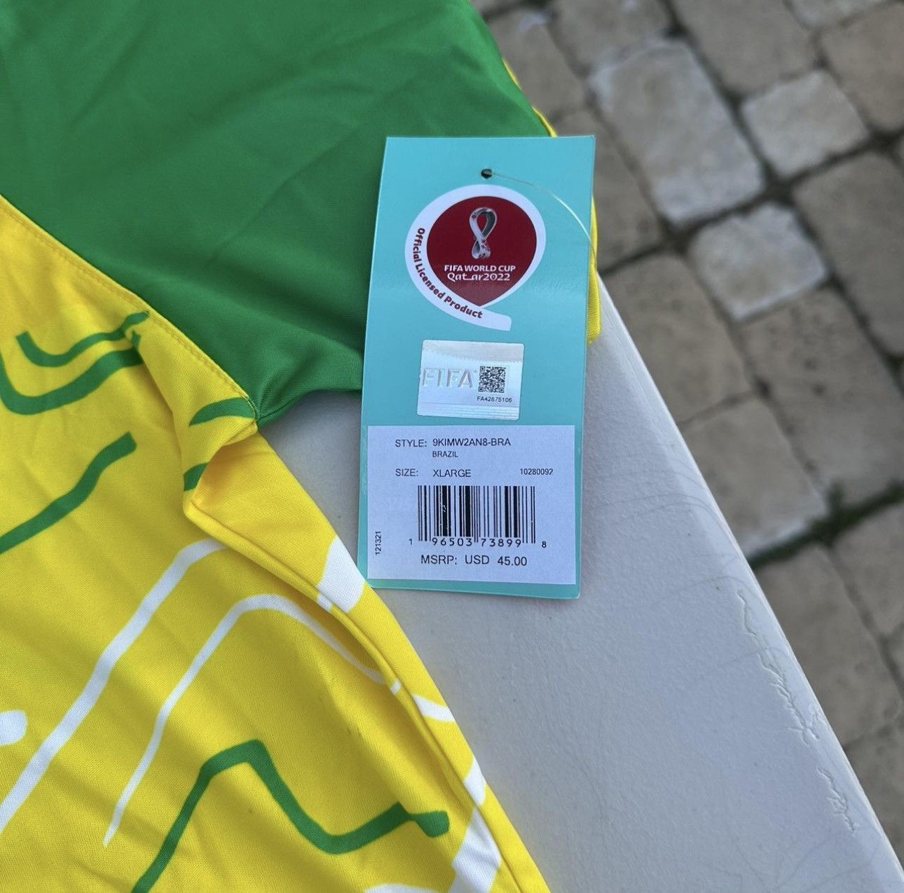 Other Fifa Qatar world cup brazil jersey brand new authentic Size US XL / EU 56 / 4 - 2 Thumbnail